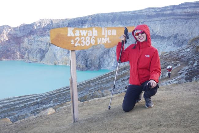Menyambut Fajar di Ijen, Raline Shah Kagum pada Pesona Banyuwangi