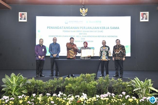 Bank NTB Syariah Kembali Salurkan KUR, Siapkan Plafon Rp40 Miliar