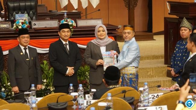 Wagub Umi Dinda Hadiri Sidang DPD RI, Aspirasi Daerah Diperkuat di Tingkat Nasional