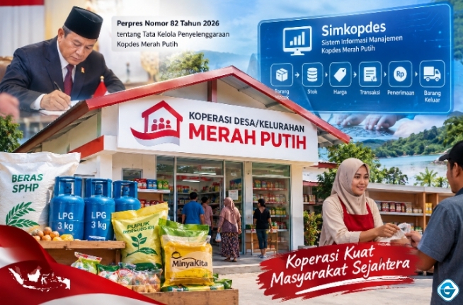 SK Manajer Kopdes Merah Putih Terbit, Koperasi Bersiap Operasional