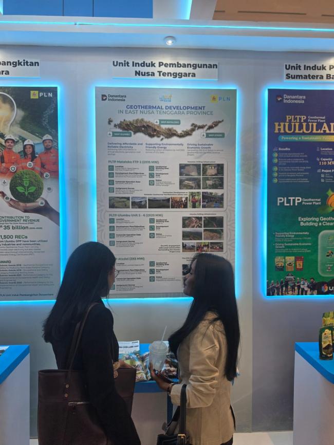 IIGCE 2026, PLN UIP Nusra Tampilkan Progres Pengembangan Tiga PLTP di NTT