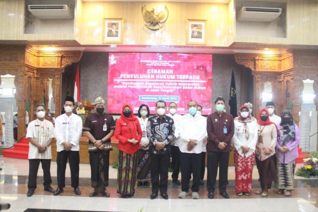 Sinergi Kemenkumham Jateng Dengan Pemerintah Daerah, Tumbuhkan Kesadaran Hukum Masyarakat