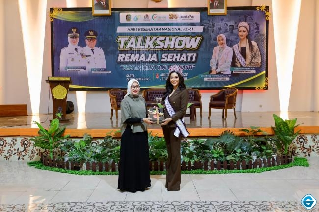 Pulang Kampung ke Banyuwangi, Putri Indonesia Kampanyekan Kesehatan Mental Remaja  