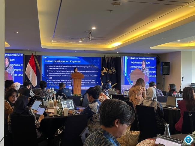 Kanwil Kemenkum NTB Ikuti Kick Off Pengukuran Maturitas Kekayaan Intelektual 2026