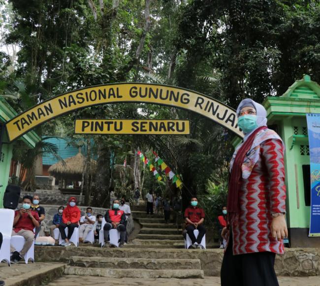 Wagub Tegaskan Pelihara Kawasan Rinjani, Tetap Produktif di Masa Pandemi dan Jangan 