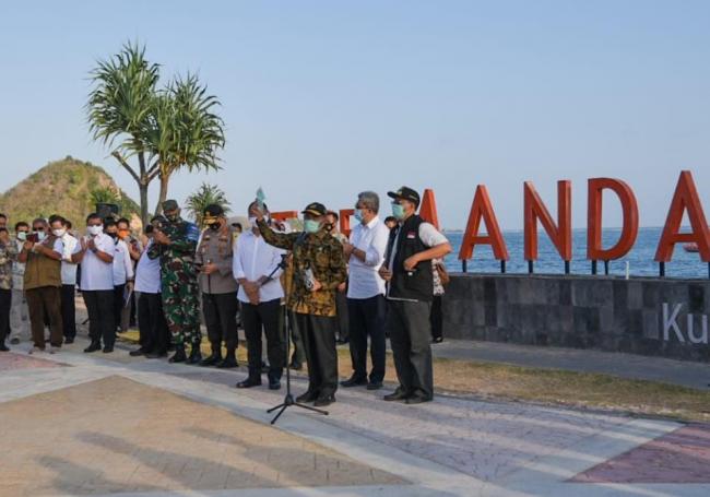 Menko PMK Kagum akan Pesona Keindahan KEK Mandalika