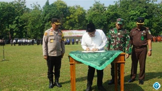 TMMD Sengkuyung III 2025 Desa Plelen Dibuka Bupati Batang