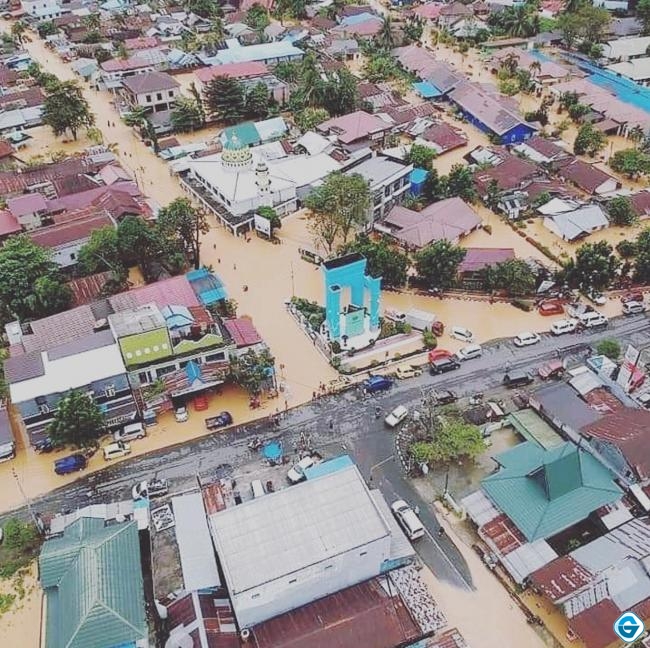 Banjir Kian Meluas di Beberapa Daerah Kalsel