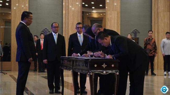Menteri Hukum Lantik Pejabat Strategis Kementerian