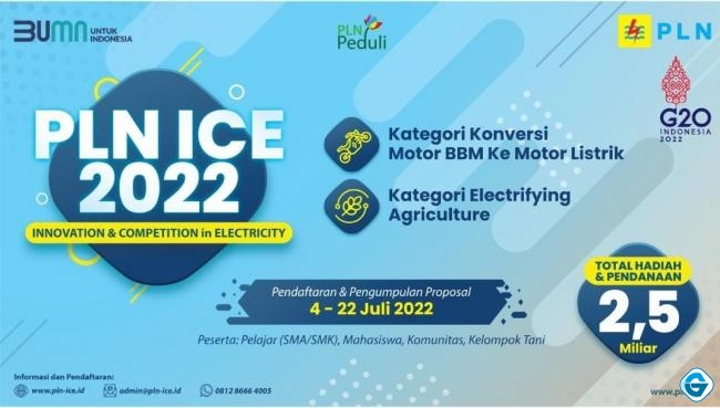 PLN Gelar Kompetisi Inovasi Kelistrikan Dengan Total Hadiah Rp 2,5 Miliar, Begini Cara Daftarnya