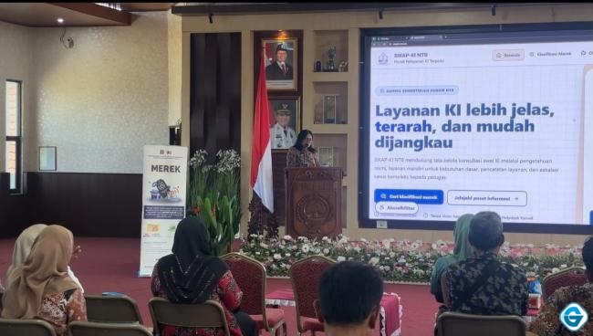 Kemenkum NTB Sosialisasikan Kekayaan Intelektual dan Kenalkan SIKAP-KI NTB di Sumbawa