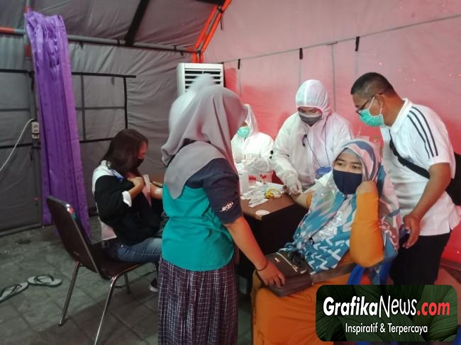 Wartawan di Mataram Jalani Rapid Test