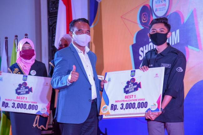 Kampanyekan Berita Baik, Juara Shovicom Bertekad Sukseskan NTB Gemilang