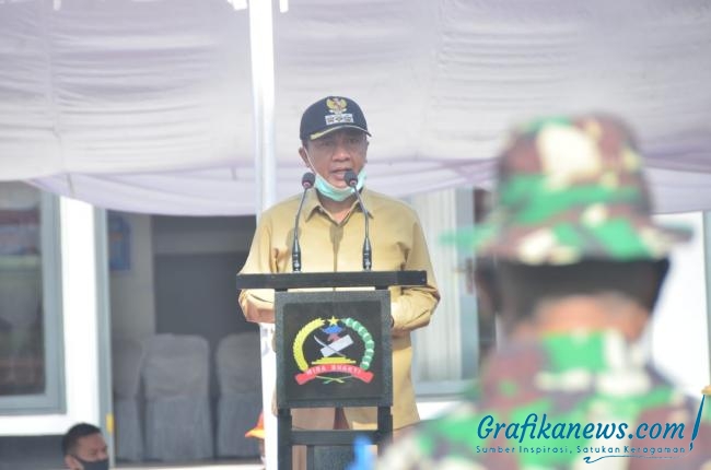 Bupati Fauzan Puas akan Hasil Kinerja TNI Pada Restorasi Sungai di Sekotong-Lembar